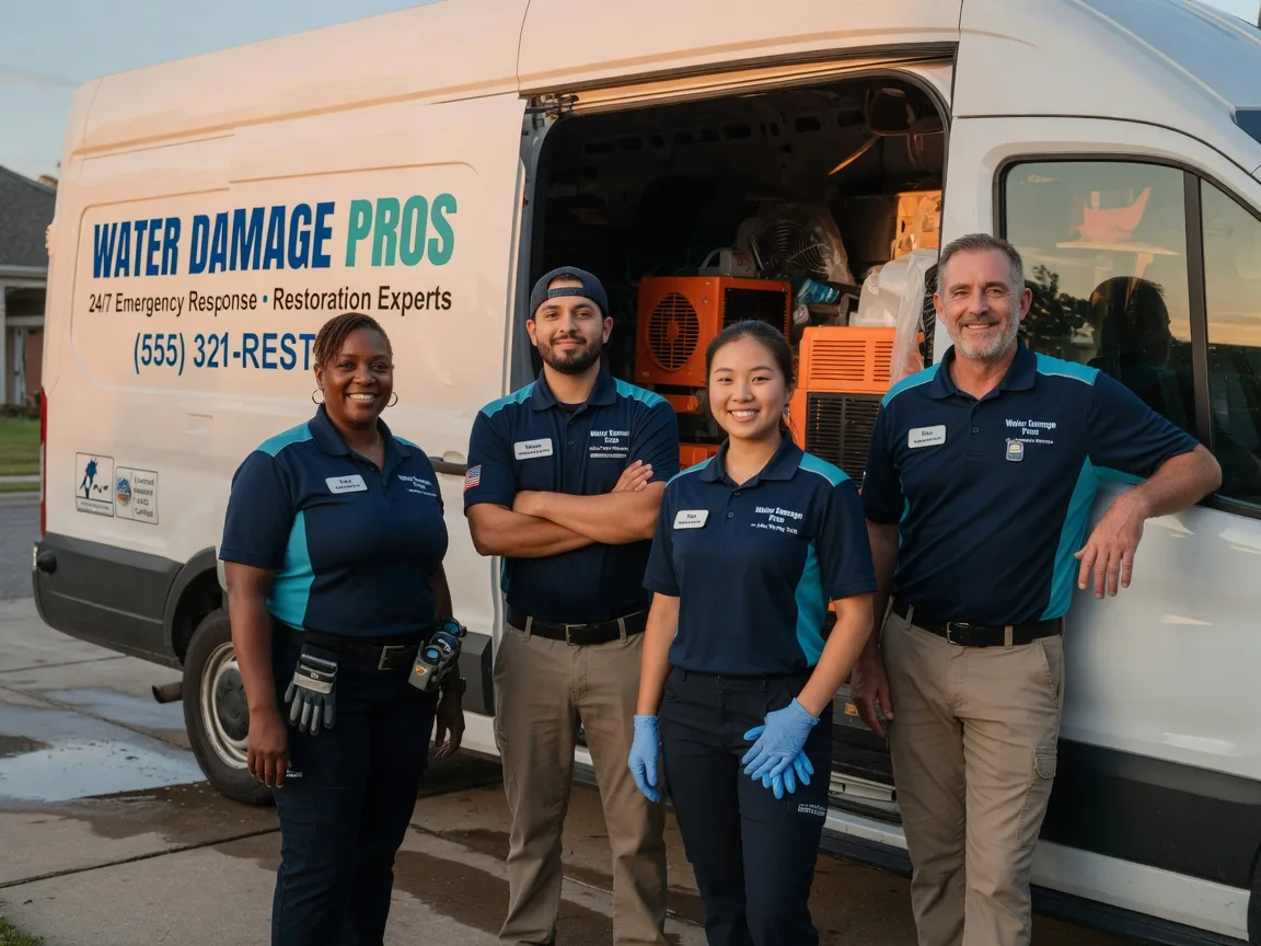Water Damage Restoration company in Sidney, TX